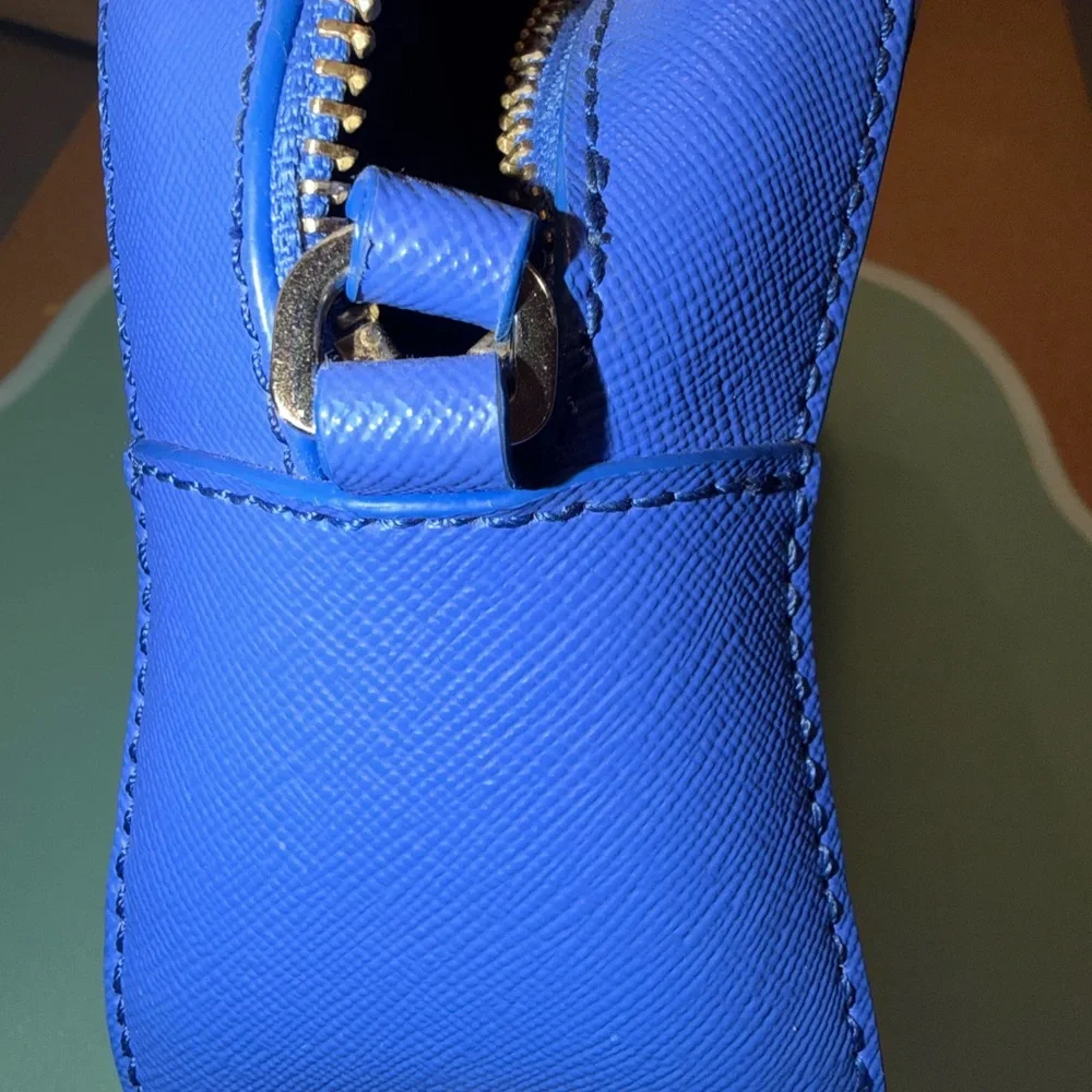 Kate Spade Make a Splash Mindy striped crossbody bag cat-eye sunglasses appliqué - Picture 6 of 9